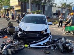 60% số vụ tai nạn giao thông liên quan đến xe máy