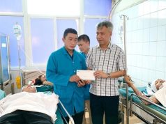 Ban An toàn giao thông tỉnh Hải Dương hỗ trợ gia đình nạn nhân bị tai nạn giao thông trên cao tốc Hà Nội – Hải Phòng