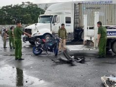 Công an tìm nhân chứng vụ tai nạn giao thông khiến 1 người tử vong ở Mê Linh, Hà Nội