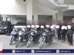 Tạm giữ nhóm đối tượng đua xe tông tử vong người đi đường tại Hà Nội