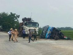 Thông tin về vụ tai nạn giao thông xảy ra trên địa bàn huyện Ứng Hòa