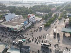 Tiền Giang: Đảm bảo trật tự, an toàn giao thông tại Khu công nghiệp Tân Hương