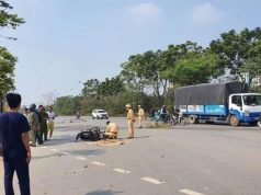 Tìm nhân chứng vụ tai nạn khiến 1 người tử vong ở đường gom đại lộ Thăng Long
