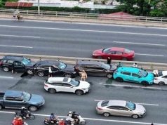 Tìm thông tin liên quan vụ tai nạn liên hoàn trên cầu Nhật Tân