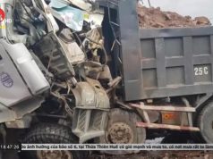 Vụ tai nạn liên hoàn tại Bắc Ninh: 2 tài xế bị kẹt trong cabin đã tử vong