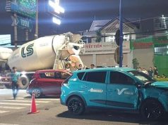 Tai nạn liên hoàn giữa 4 ô tô trên QL13, giao thông ùn tắc cả 2 chiều