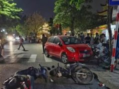 Công an Hà Nội thông tin về vụ tai nạn khiến 2 người bị thương