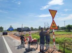 Khắc phục bất cập dọc tuyến đường dẫn lên cao tốc ở Hà Tĩnh để giảm tai nạn