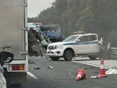 Hai người tử vong tại chỗ trong vụ tai nạn liên hoàn cao tốc Hà Nội – Hải Phòng